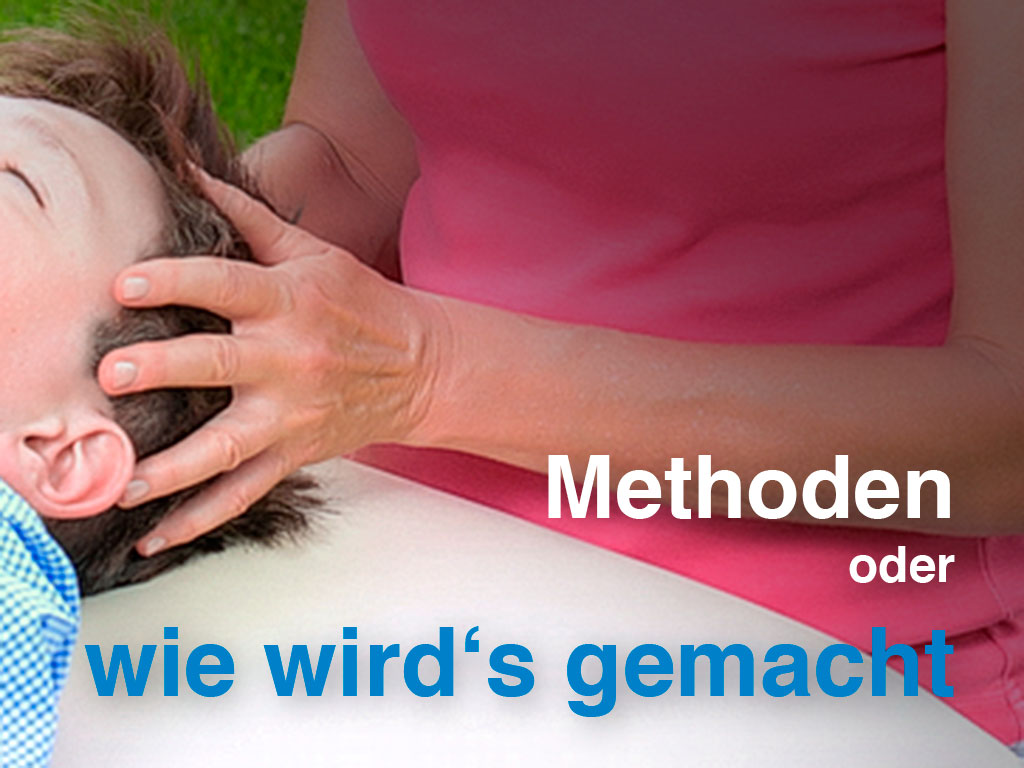 Methoden oder wie wird's gemacht